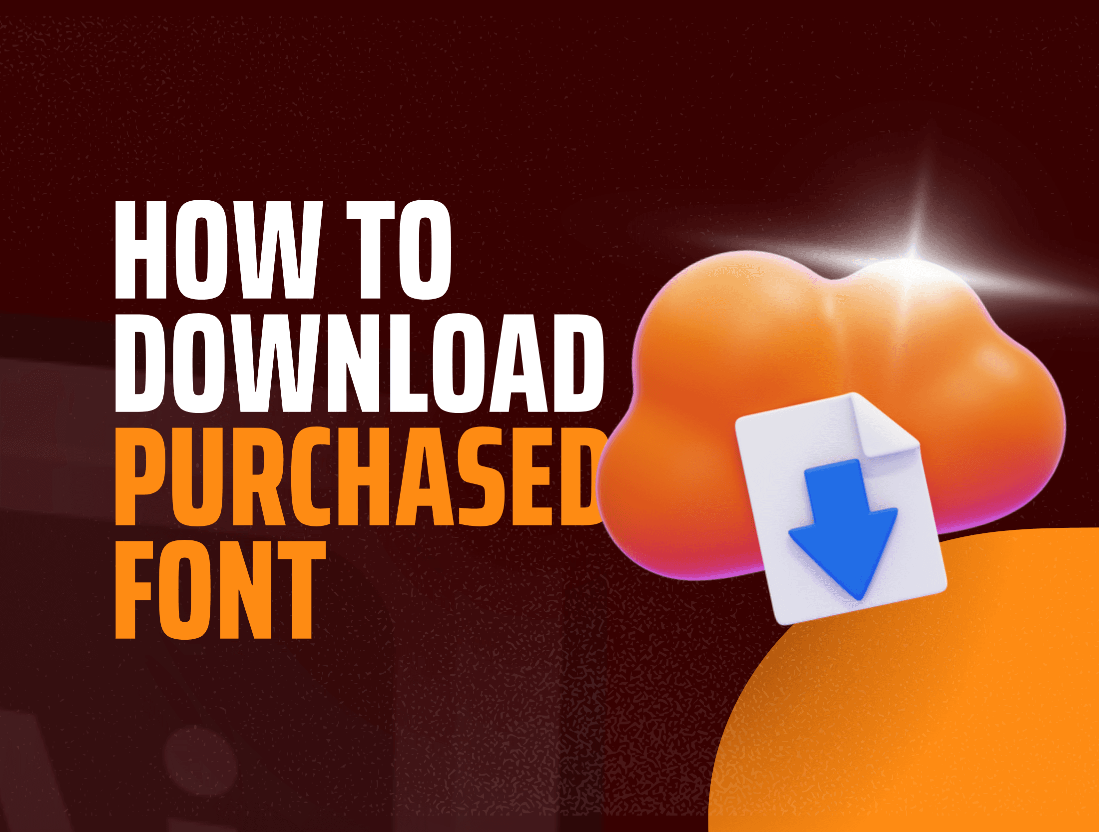 How to Download Your Purchased Fonts from Sensatype
