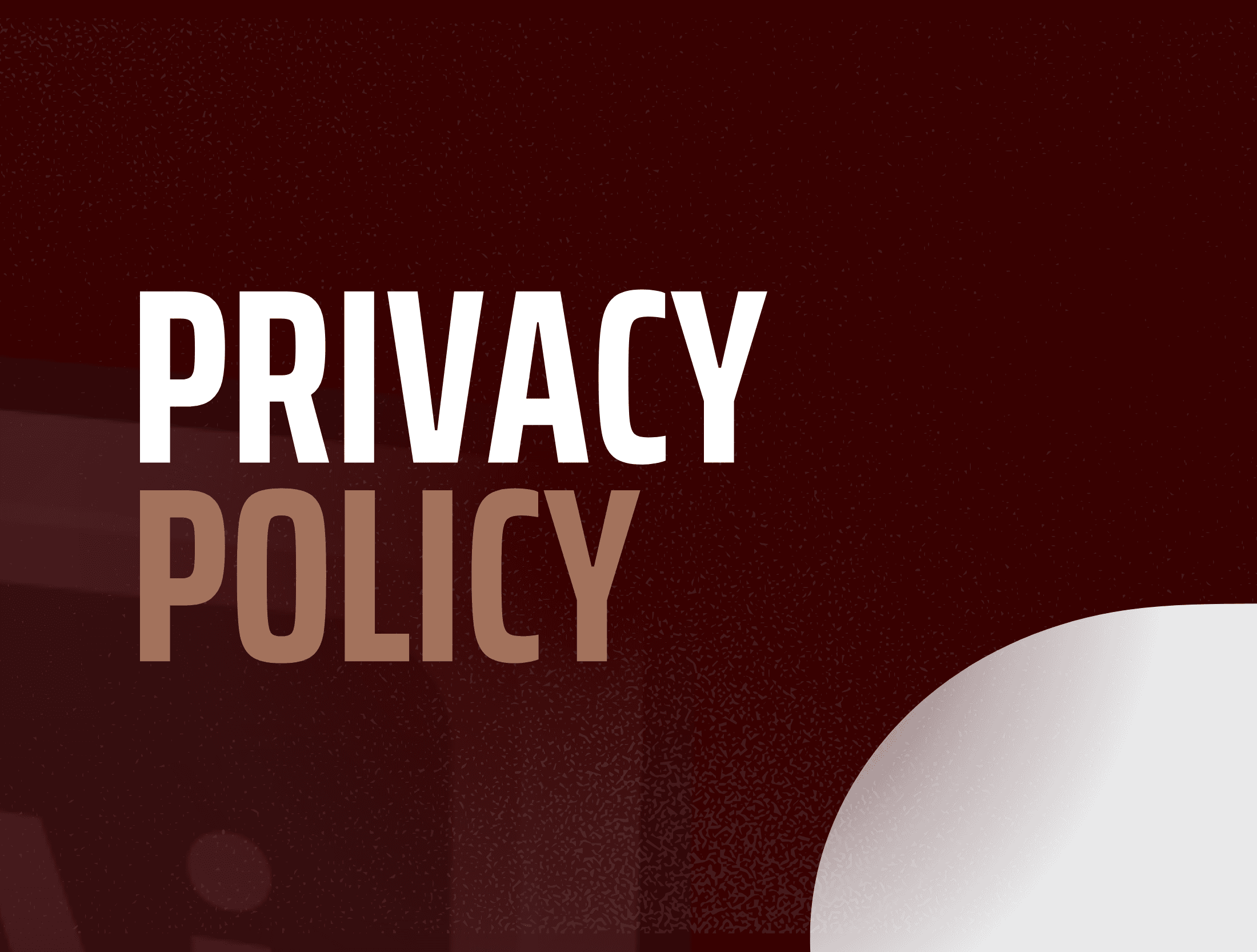 Privacy Policy