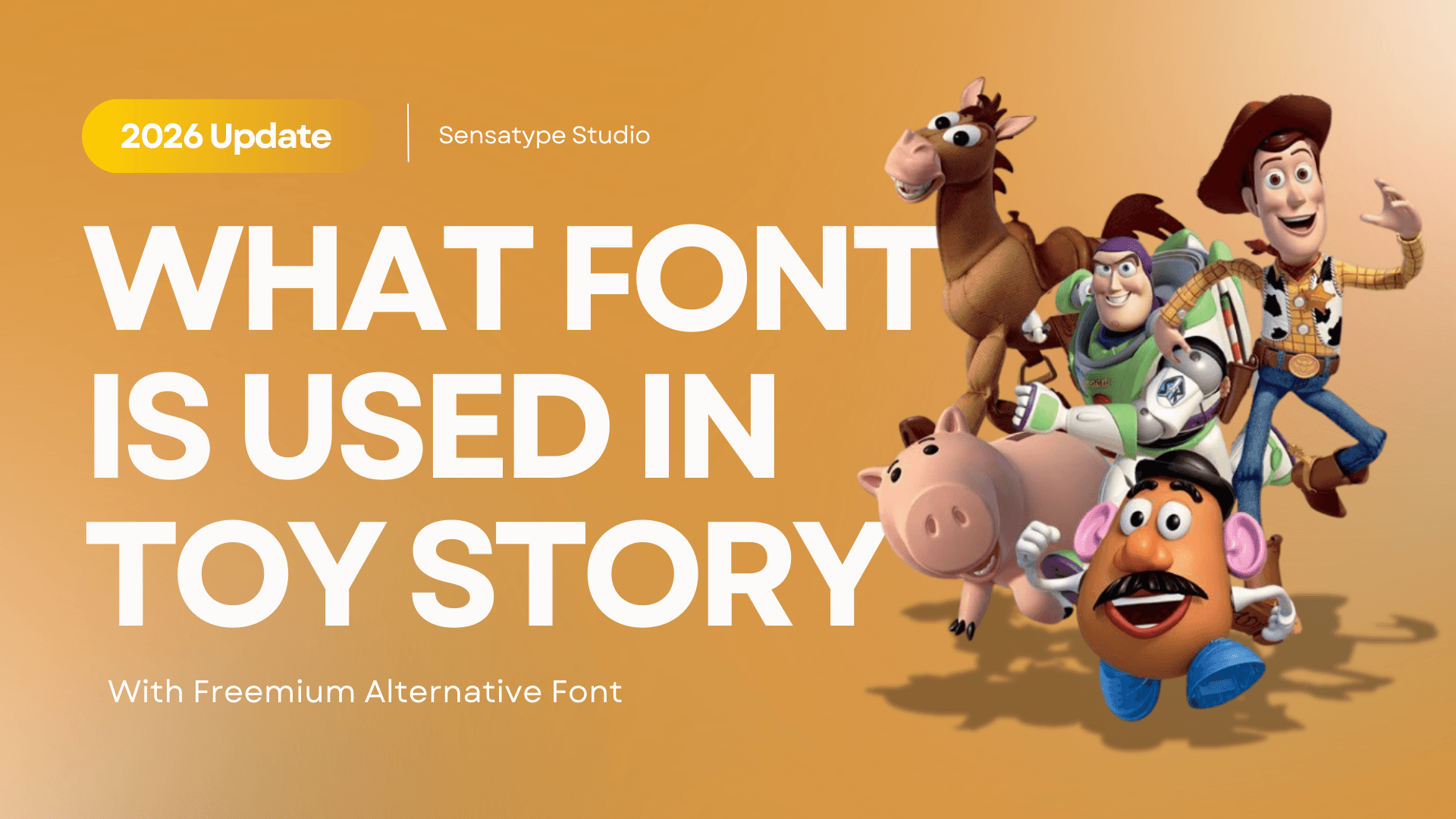 What Font Is Used in Toy Story?