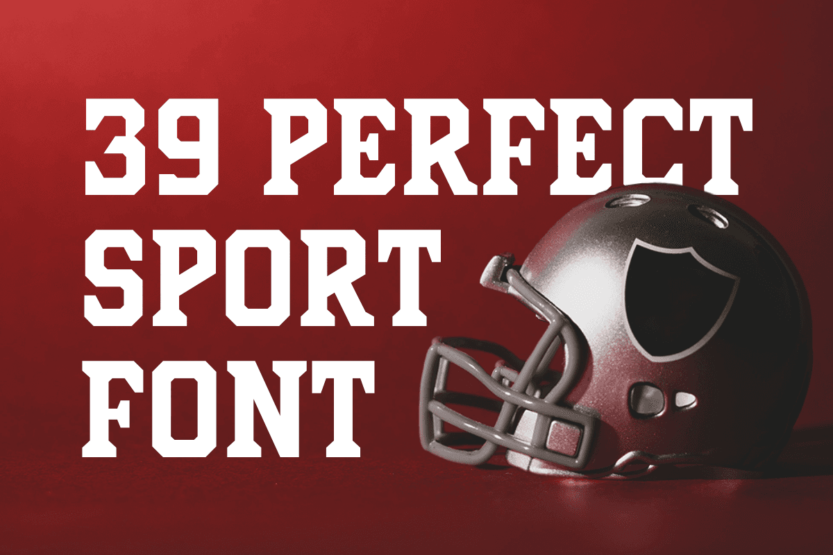 Top 39 Perfect Sports Fonts (For Logos, Jerseys, and More)