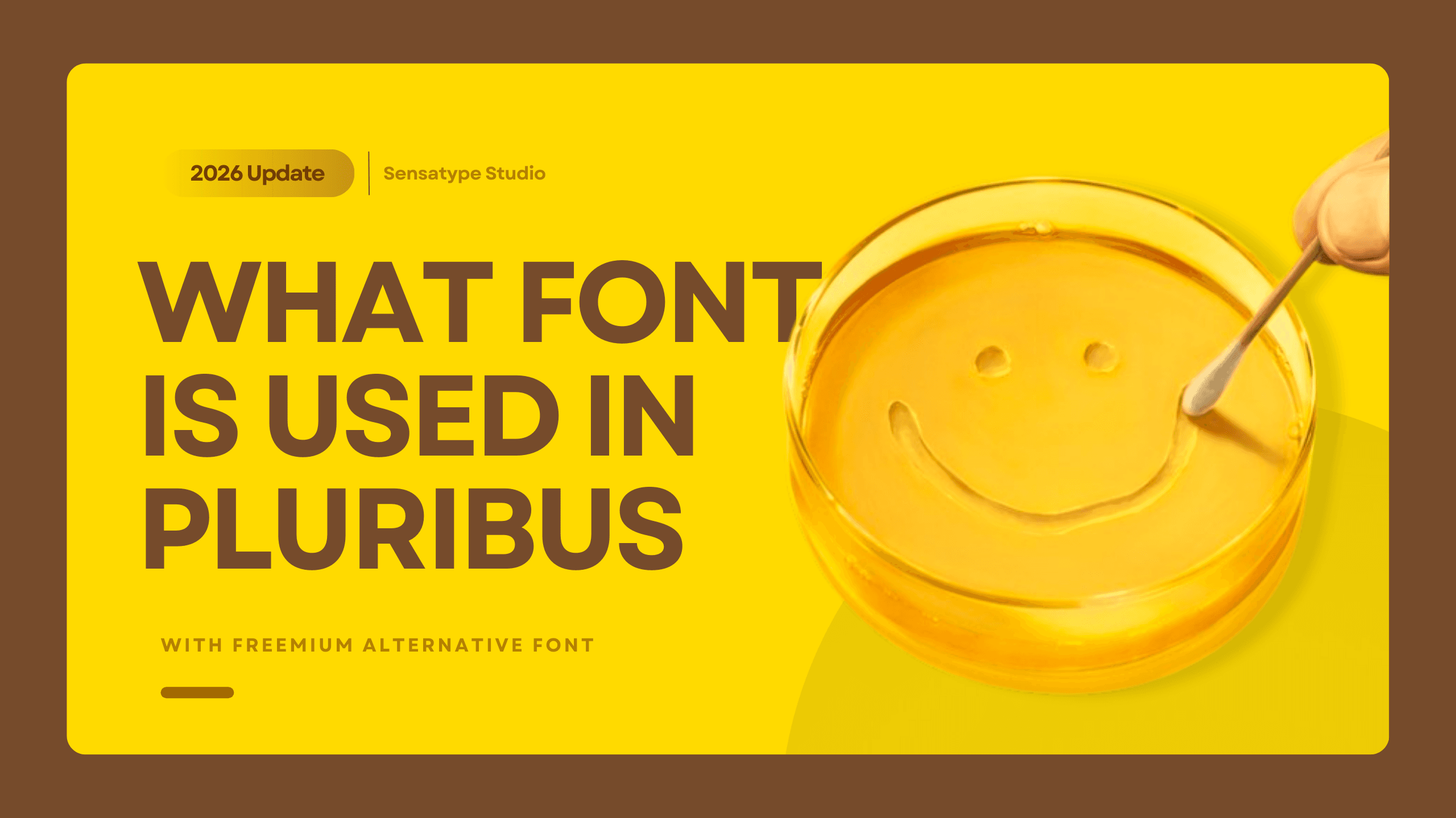 What Font Is Used in Pluribus?